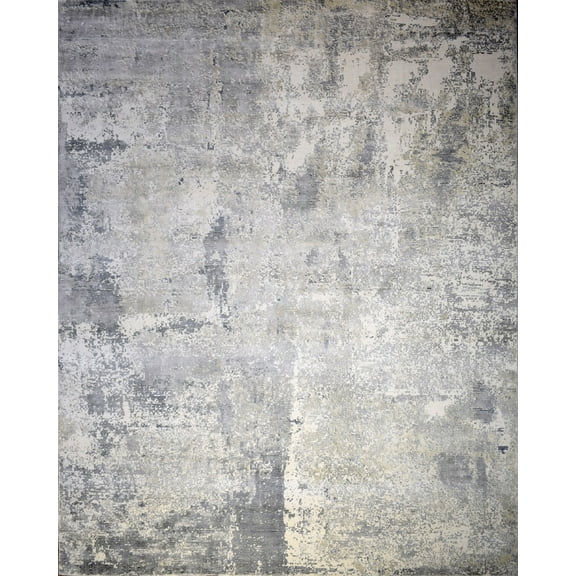 8'x 10' Rug | Modern Handmade Wool & Viscose Area Rug | The Rug Décor | TRD10095810