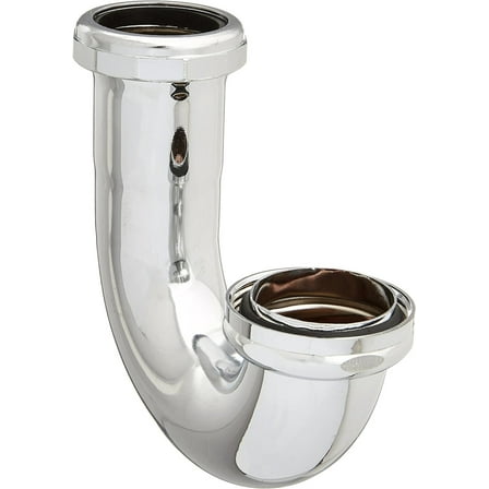 LASCO 03-3507 1-1/2-Inch Chrome Plated Brass 22 Gauge Captive Nut J-Bend