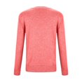 thumbnail image 4 of Arlun Wool Sweaters for Women Solid Color Base Layer Warm Pullovers Sweater Crewneck Long Sleeve Soft Comfortable Travel Hiking Tops 2025 Fall Winter Outfits Watermelon Red XL, 4 of 7
