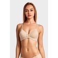thumbnail image 3 of Mamia Women's Basic Lace/Plain Lace Bras Pack of 6- Various Styles NOWIRE 42P4, 34B, 3 of 3