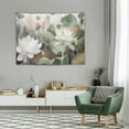 thumbnail image 2 of COMIO Lotus Flower Tapestry, Abstract Watercolor Floral Tapestry, Living Room Bedroom Wall Hanging for Home Decoration, 2 of 7