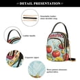 thumbnail image 4 of FORMRS Crossbody Bag for Women Quilted Travel Shoulder Cell Phone Purse with Chain Strap Handbag, Blue Tomatoes, 4 of 7