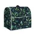 thumbnail image 3 of ZIATUBLES Kitchen Mixer Cover Washable Dust Cover for 4.5-5 Quart Stand Mixer Multi-Functional Kitchen Appliance Cover with Front Pockets and Top Handles, Leaf Dot Black, 3 of 7