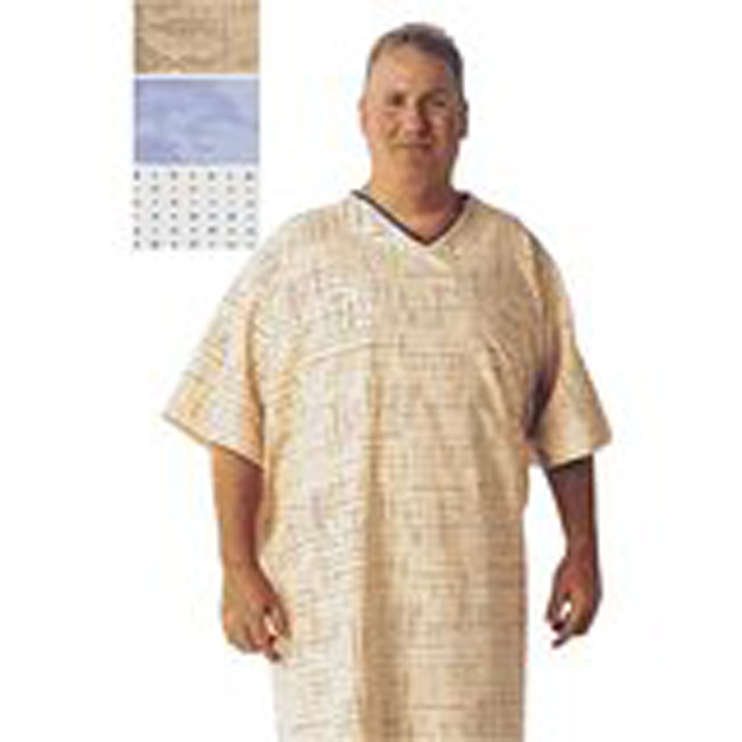 Plus Size Hospital Gowns 10X Spectrum Print