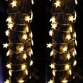 thumbnail image 5 of Guirnalda de luces LED con forma de estrella de 1,5 m, 3 m, 6 m y 10 m, para Navidad, fiestas, bodas, con pilas o alimentación por USB, para el hogar, 5 of 5