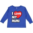 thumbnail image 3 of Inktastic I Love My Mimi Boys or Girls Long Sleeve Toddler T-Shirt, 3 of 5