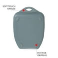 thumbnail image 4 of Dexas Chop & Scoop Kitchen Cutting Board, 11 x 14 Inch, Smoke Blue, 4 of 4