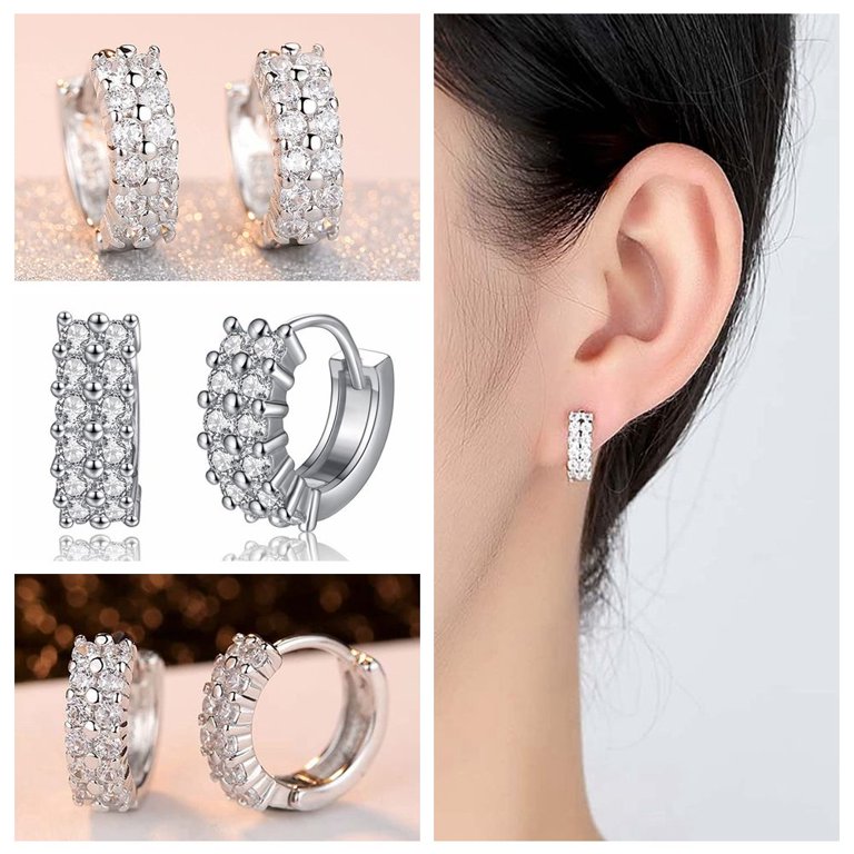 Silver Diamante Body Jewelry