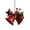 #10 Red, variant on Fwttom Christmas Bells - 2 Pcs Hanging Bells Ornaments Holiday Christmas Bells for Decorations Indoor Outdoor Xmas Tree Wreath Garland