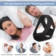 thumbnail image 2 of HLONK Chin Strap for Snoring  Adjustable and Breathable Anti Snoring Chin Strap  For CPAP Users Comfortable Anti Snoring Devices Chin Strap for Men and Women to Stop Snoring, 2 of 7