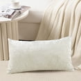 thumbnail image 3 of Home Soft Things Crushed Velvet 2 Piece Throw Pillow Cover Set - Gardenia - 14" x 26", 3 of 7