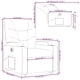 thumbnail image 3 of Sillón Reclinable con Masaje y Función Eléctrica de Levantarse Casafoyer Gris Claro, 3 of 5