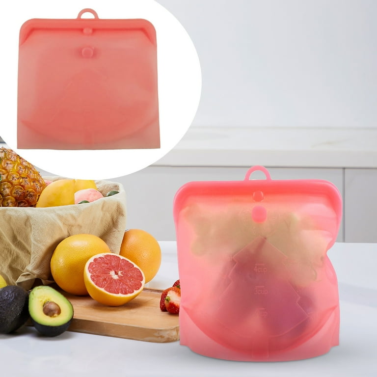 MOQIN Reusable Gallon Food Storage Bags BPA Free Dishwasher Safe