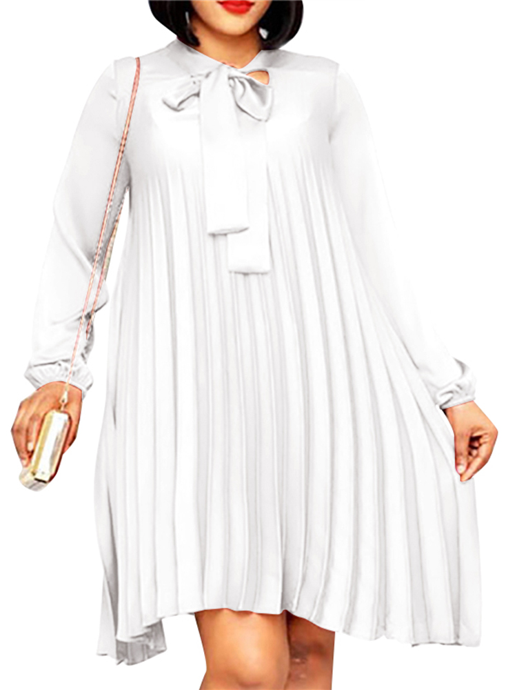 Mocilation Womens Elegant Long Sleeve Lace Swing A Line Pleated Party Midi Dress Mocilation Womens Elegant Long Sleeve Lace Swing A Line Pleated Party Midi Dress