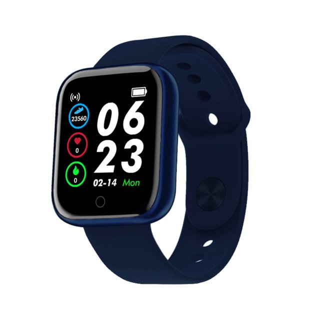 Pulsera deportiva inteligente Y68 Pantalla IPS de un solo toque de 1,44 pulgadas BT4.0 USB