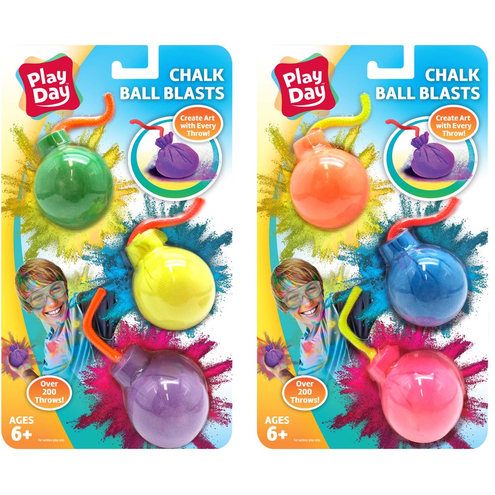 Chalk Blast Balls, 3pk