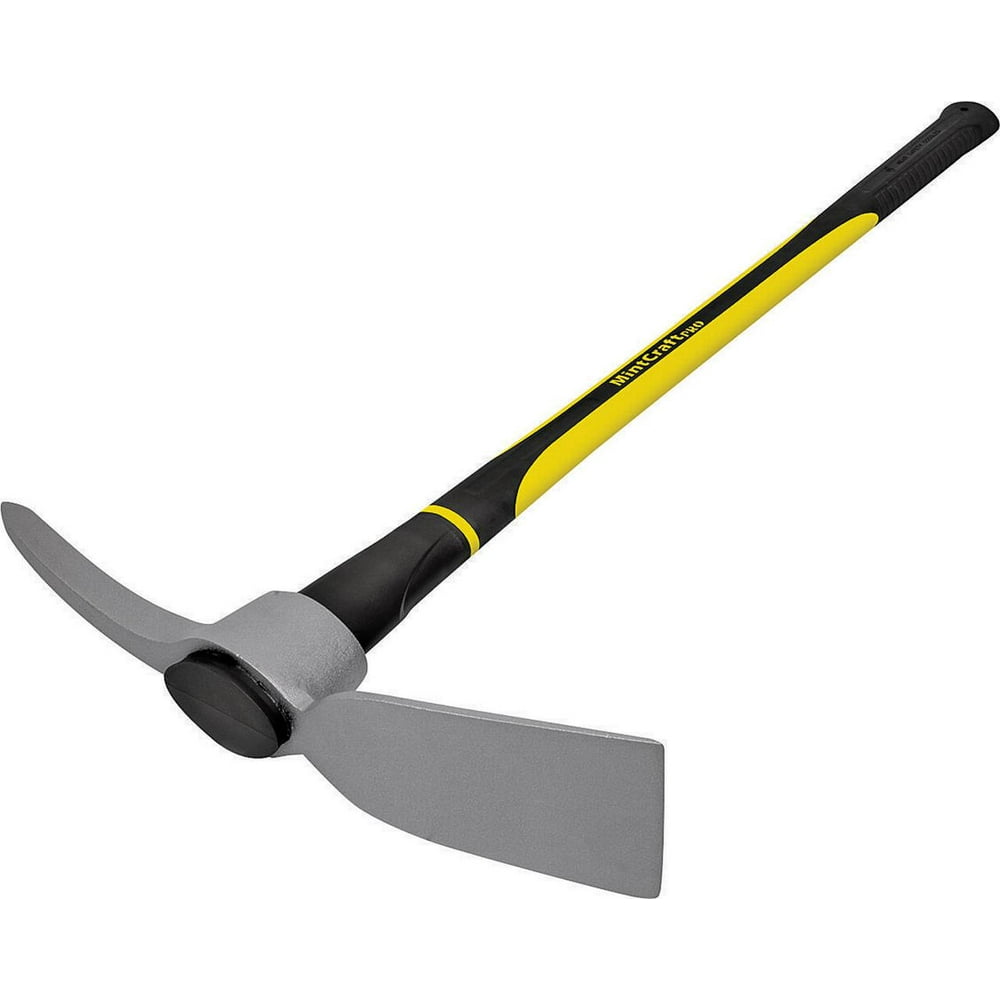 Vulcan Pro Pick Mattock, 18.03 In 5 Lb, 36 In Fiberglass Handle