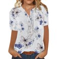 thumbnail image 4 of Blusa De Verano Para Niña, Camisa De Mujer, Informal, Cómoda, Transpirable Para El Hogar, 4 of 4