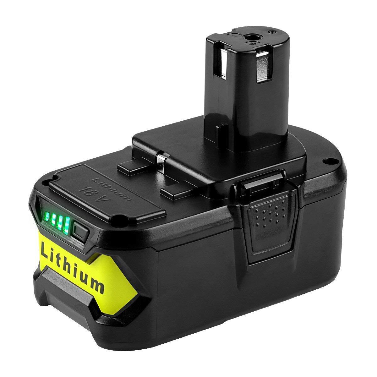 NextCell 18V 6.0Ah battery for Ryobi P105 P107 P203 P206 P2102 P220 P234G P104 P108 P204 P211 P2603