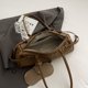 thumbnail image 2 of Bolso Pequeño Boston Mano Hombro para Mujer Cierre Cuero PU Con Bolsillo Interior Hobo Sólido Viajes, 2 of 9