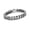 14K White Gold-Plated, variant on 925 Sterling Silver Circle Cuban Link Chain Bracelet for Men 8 Inch