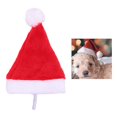 thumbnail image 5 of 4pcs Pet Christmas Hat Dog Decor Beautiful Hat Decor for Christmas Festival (Red), 5 of 5