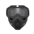 thumbnail image 1 of Lankey casco de motocicleta gafas de montar gafas con cara extraíble desmontable a prueba de niebla gafas cálidas filtro de boca ajustable Lankey Gafas de moto, 1 of 7