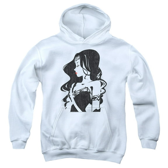 Justice League Movie - Profile - Youth Hooded Sweatshirt - Medium