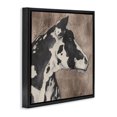 thumbnail image 3 of Stupell Industries Rustic Lodge Rustic Cow Looking Right Black Floating Frame Canvas Art, 18 x 18, by Grace Popp, 3 of 8