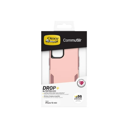OtterBox - Commuter Antimicrobial Case for Apple iPhone 12 mini - Ballet Way
