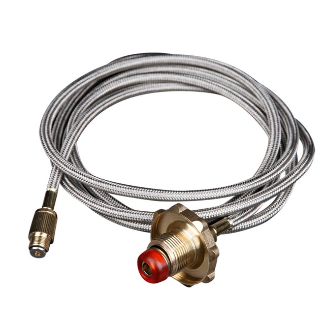 Cilindro de gas plano Acoplador de cilindro de gas plano Estufa de picnic Cabeza Convertidor de tanque de gas Adaptador de recarga JShteea El nuevo