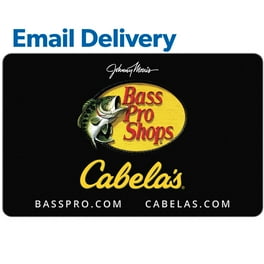 Cabela's Bass Pro S Bass Pro Shops Email Delivery Gift Card