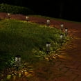 thumbnail image 4 of LumaBase Solar Powered Garden/Tabletop Lights, Black - Set of 4, 4 of 8