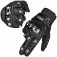 thumbnail image 1 of Guantes ILM, aleación de acero, piel, nudillos duros, pantalla táctil XXL, 1 of 5