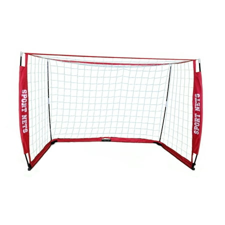 Sport Nets Portable Soccer Goal - Portable Bow Frame Soccer Net With Carry Bag - Sizes 4' X 6 