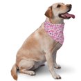 thumbnail image 2 of Naloa Cute Watermelon Flamingo Dog Bandanas 1PC Washable Triangle Dog Scarfs Premium Durable Fabric, for Small Medium Large Dogs and Cats, 2 of 6
