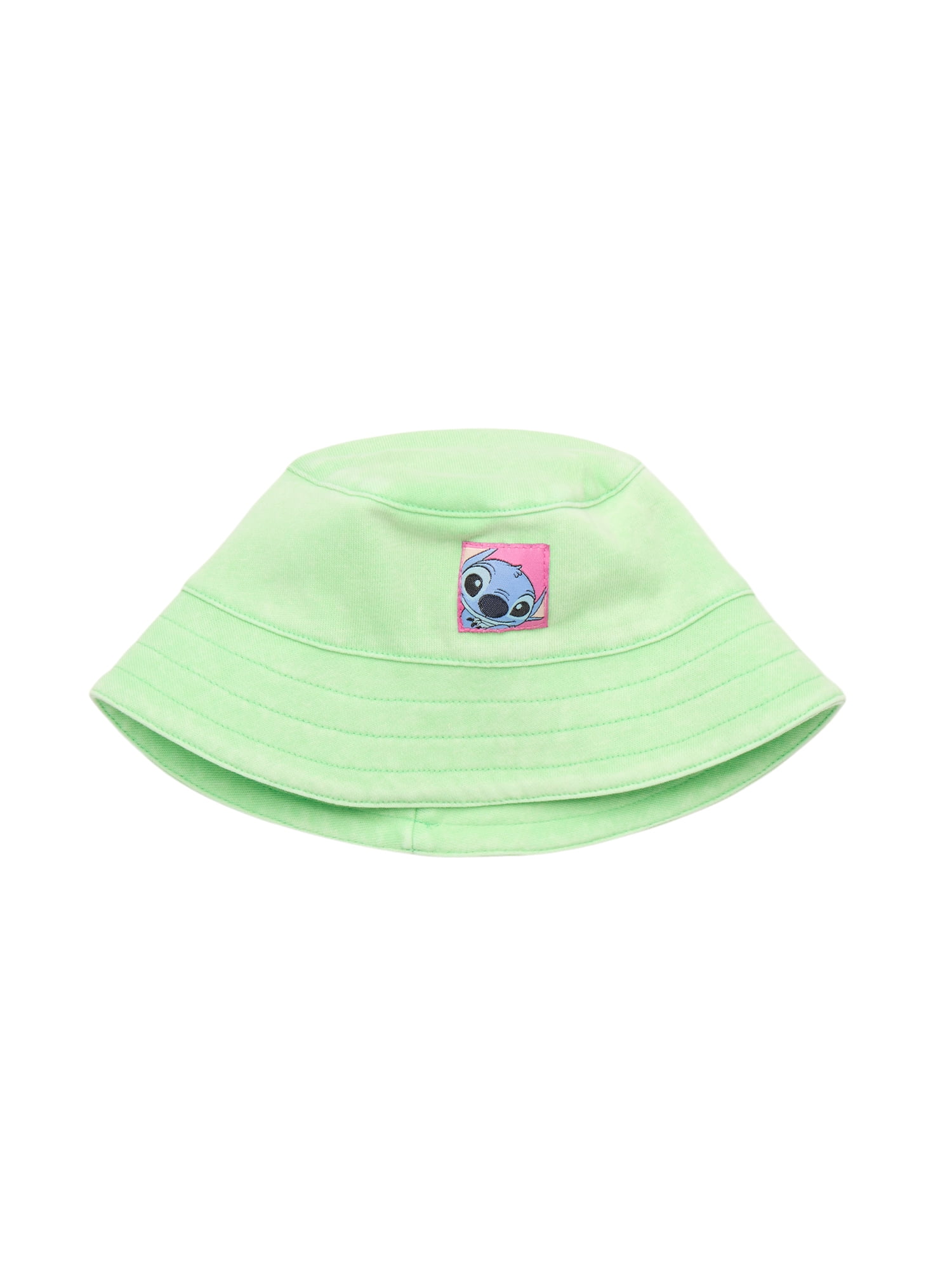 Disney Lilo & Stitch Baby Girls Sleeveless Graphic Romper with Matching Bucket Hat, 2-Piece Set, Sizes 0-3 Months- 24 Months