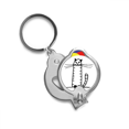 thumbnail image 1 of Cat Stripe Sit Black Line Nail Clippers Sharp Fingernail Stainless Steel Cutter, 1 of 3