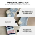 thumbnail image 2 of unbranded 5 Pares Calcetines Hogar Y Elásticos Para Simple Y Cómodo, 2 of 6
