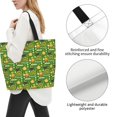 thumbnail image 3 of Fotbe traditional Irish colours Bolsa Tote Estética de Lona con Estampado para Mujer - Bolsa Reutilizable de Hombro Casual para Vacaciones, Compras, Trabajo y Gimnasio, 3 of 8