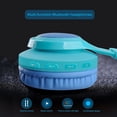 thumbnail image 3 of Auriculares Bluetooth Riwbox WT-7S Estéreo Plegables Inalámbricos Rosa Púrpura, 3 of 3