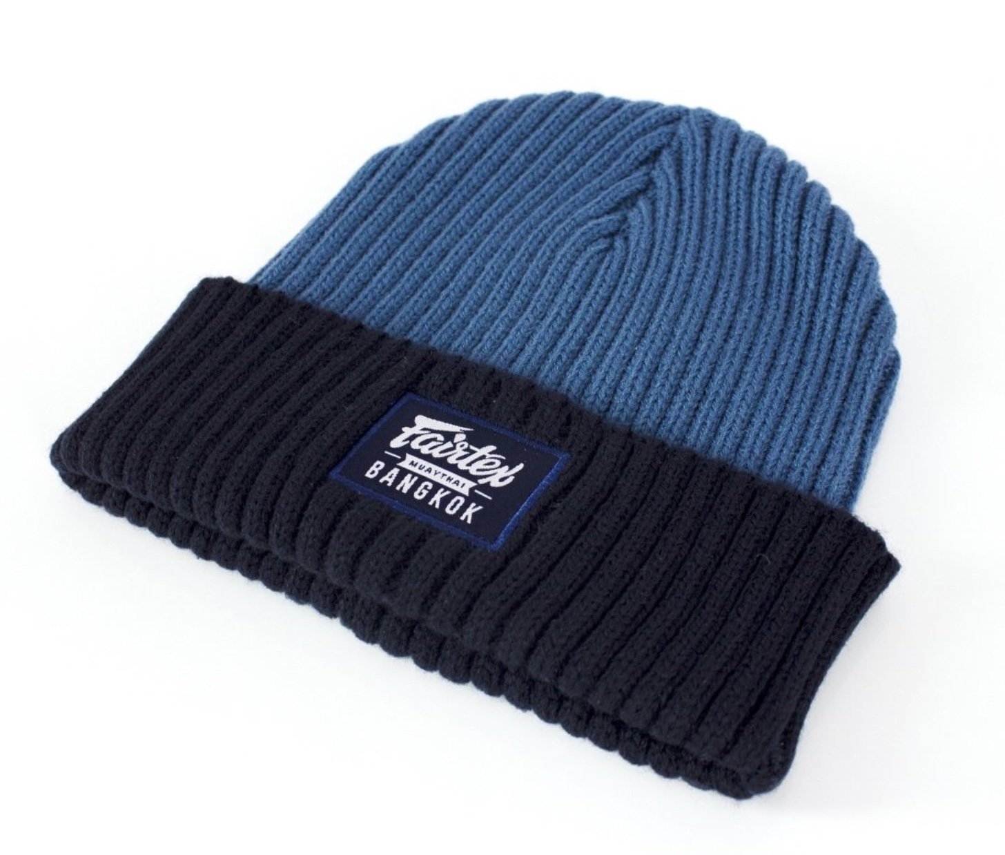 Fairtex Beanie Winter Hat - BN7 - Blue - Nylon Bag Packaging Included - image 3 of 6