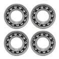 thumbnail image 3 of Roulement à Billes Auto-Aligné, Roulements à Double Rangée à Faible Frottement et Bruit 4PCS Résistant à l'Usure de Rotation Stable pour Moteurs pour Patins à Roulettes 1204, 1205, 1206, 1207, 1208, 3 of 8