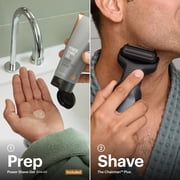 MANSCAPED® The Chairman Plus Precision Pack, Electric Foil Face Shaver and SkinSafe Precision Trimmer with Power Shave Gel