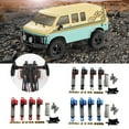 thumbnail image 3 of Amortiguador trasero delantero Bewildely 4 piezas para Hobbyplus 1/18 CR18P Rock Van Rojo, 3 of 6