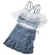 thumbnail image 1 of SAILING Traje de baño de cintura alta para mujer falda de dos piezas Resort Spa traje de baño, 1 of 5
