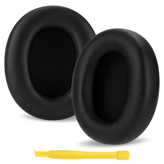 Replacement Ear Pads for Skullcandy Crusher ANC 2 Headphones, Cushions, Covers (Protein Leather / Black)