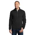 thumbnail image 1 of Port Authority ®  Microfleece 1/2-Zip Pullover. F224 2Xl Black, 1 of 5