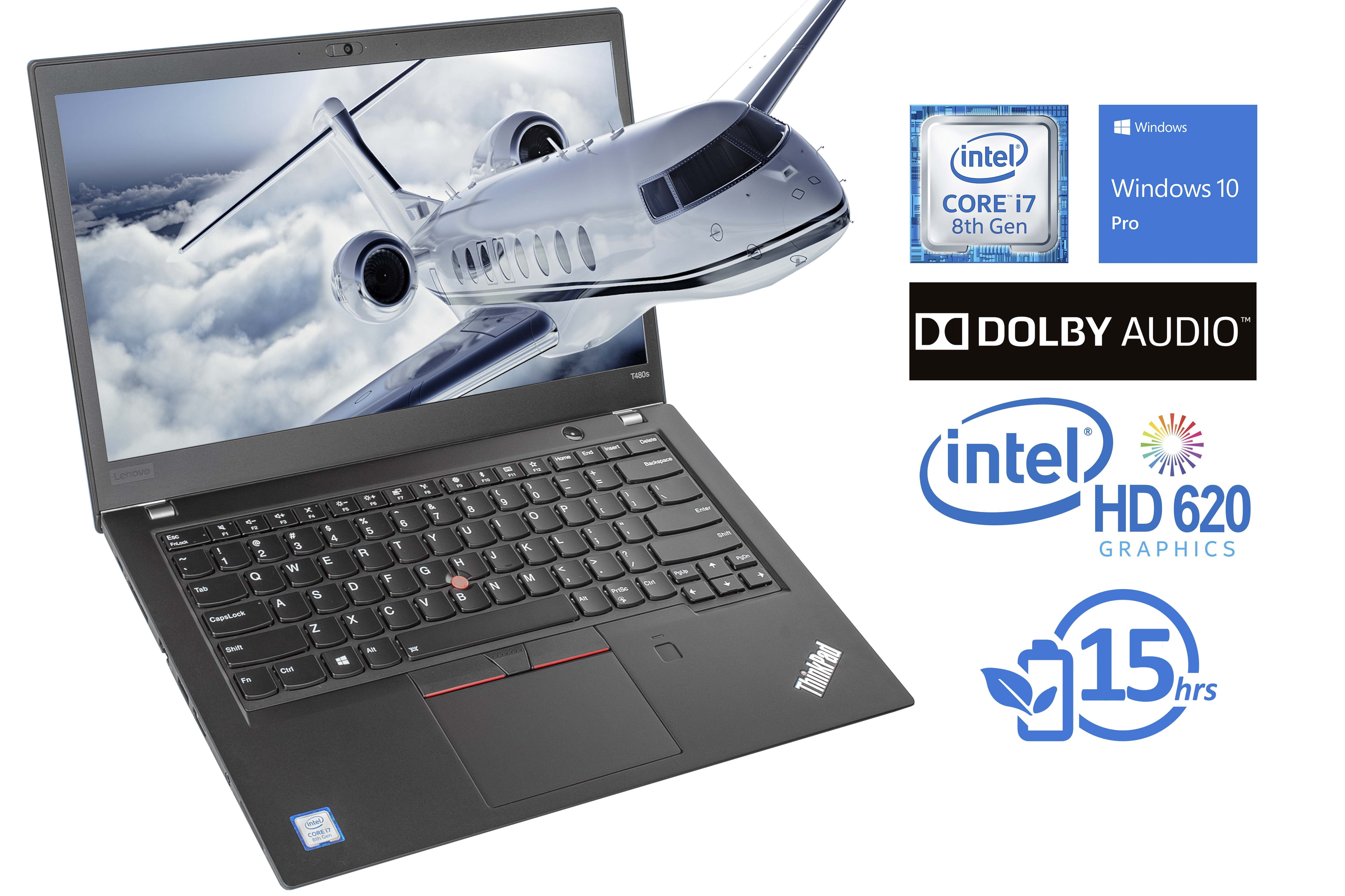 Lenovo ThinkPad T480s Notebook, 14