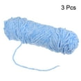 thumbnail image 3 of Unique Bargains Chenille Polyester Velvet Light Blue Yarn, 3 Skeins, 3 of 7